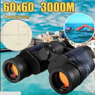 Binocular Telescopio Optico 3000m Impermeable Potente 60x60