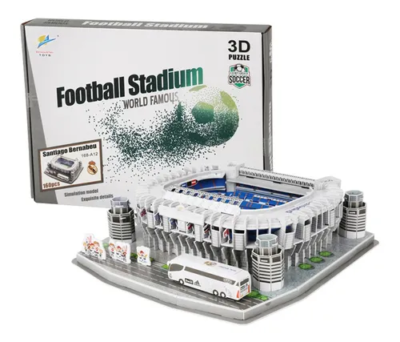 Nasjac 3d Estadio Bernabeu Puzzle