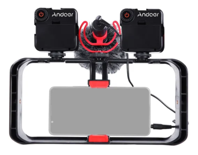 Andoer - Kit De Aparejo De Video Para Smartphone (incluye Ja