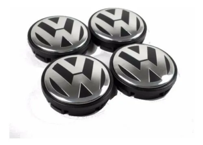 4x Centro Tapon Rin Vw Jetta Passat Bora 65mm  Envio Gratis