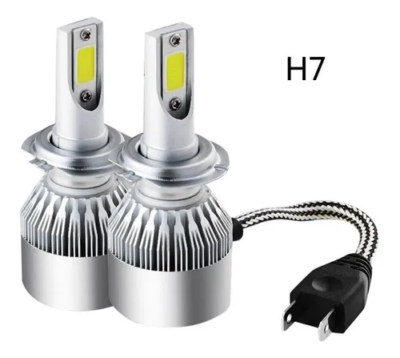 2 Focos Bi Led 3 Caras H4 9004 9007 Automotriz Tipo Xenon