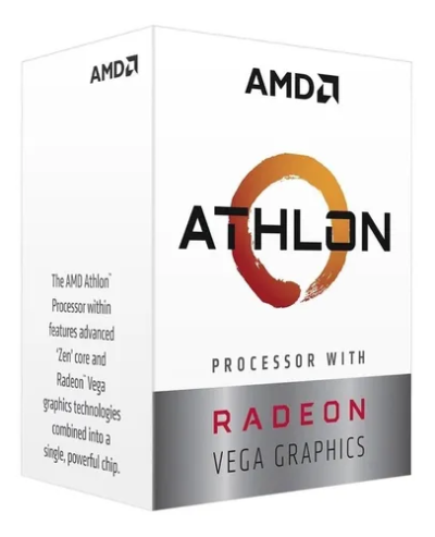 Procesador AMD Athlon 3000G de 2 núcleos y 3.5GHz de frecuencia con gráfica integrada Nuevo  |  1753 vendidos Procesador AMD Athlon 3000G YD3000C6FHBOX de 2 núcleos y 3.5GHz de frecuencia con gráfica integrada