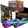 Kit Ryzen 5 2400g B450 16 Gb Ram