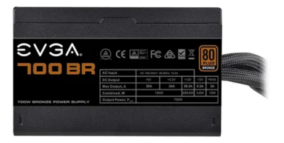 Fuente de poder Evga BR Series 700 BR 700W negra 100V/240V - Imagen 3