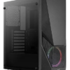 Gabinete Gamer Aerocool con ventana rgb