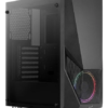 Gabinete Gamer Aerocool con ventana rgb