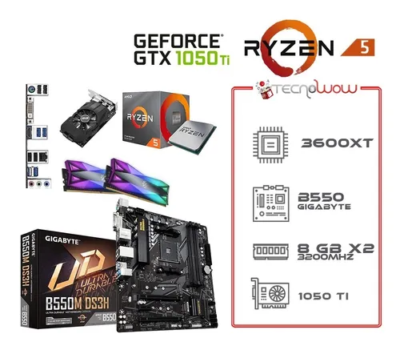 Kit Gamer Ryzen 5 3600xt Gtx 1050ti