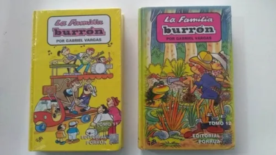 Pack 2 Libro La Familia Burr?n Tomo 11 Y 12  Gabriel Vargas